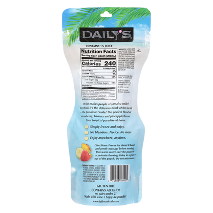 Daily's Jamaican Smile Rtd 10oz Pouch
