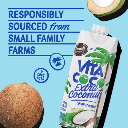 Vita Coco Extra Coconut Water 16.9oz Ctn