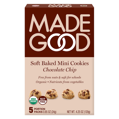 Made Good Organic Chocolate Chip Soft Baked Minis Cookies 4.25oz