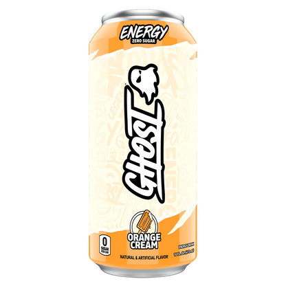GHOST Energy Zero Sugar Orange Cream 16oz Can