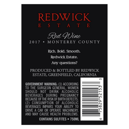 Redwick Red Blend 750ml
