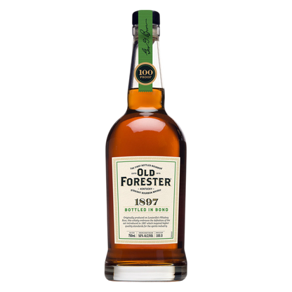 Old Forester Whiskey Row Series: 1897 Bottled in Bond Kentucky Straight Bourbon Whisky, 750 mL Bottle, 100 Proof