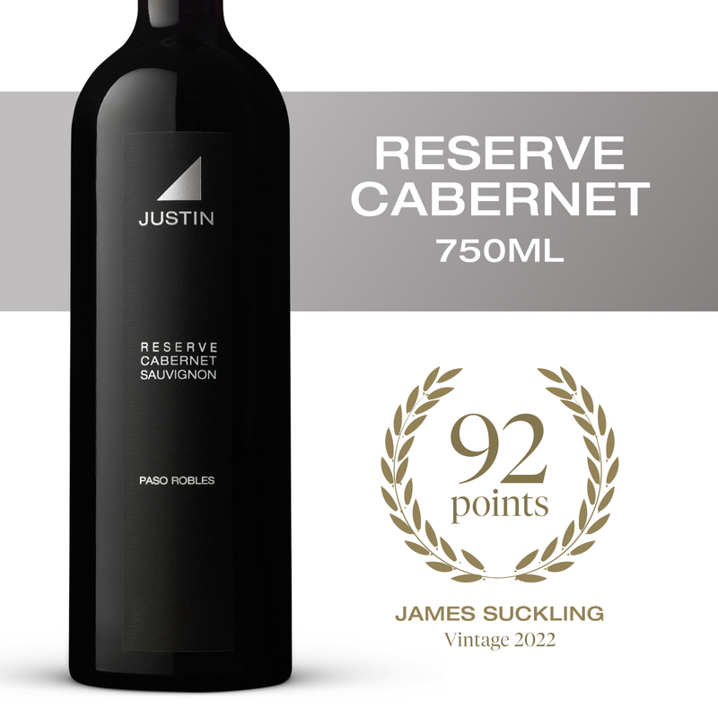 Justin Cabernet Sauvignon Reserve 750ml Bottle - JUSTIN – BevMo!