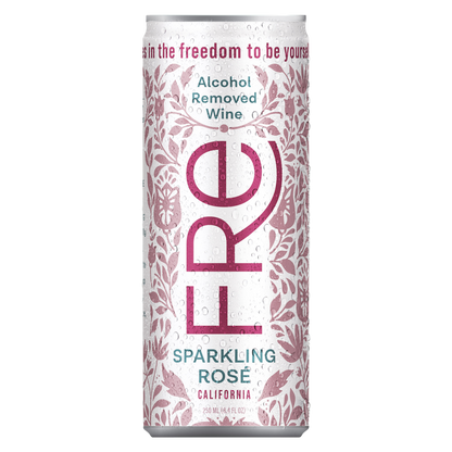 Sutter Home FRE Alcohol-Removed Sparkling Rose 4pk 250ml Can