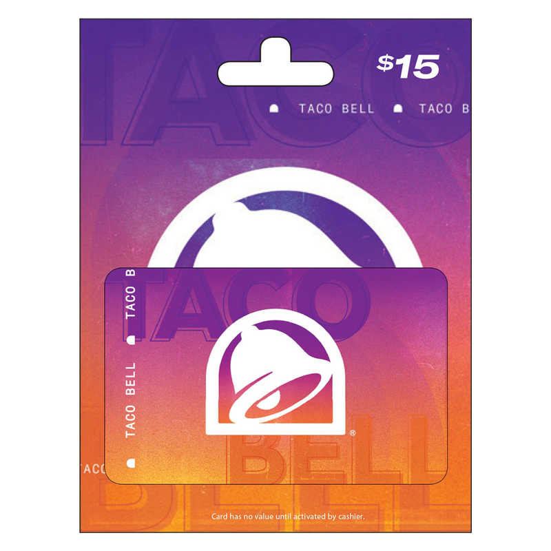 Taco Bell $15 Gift Card