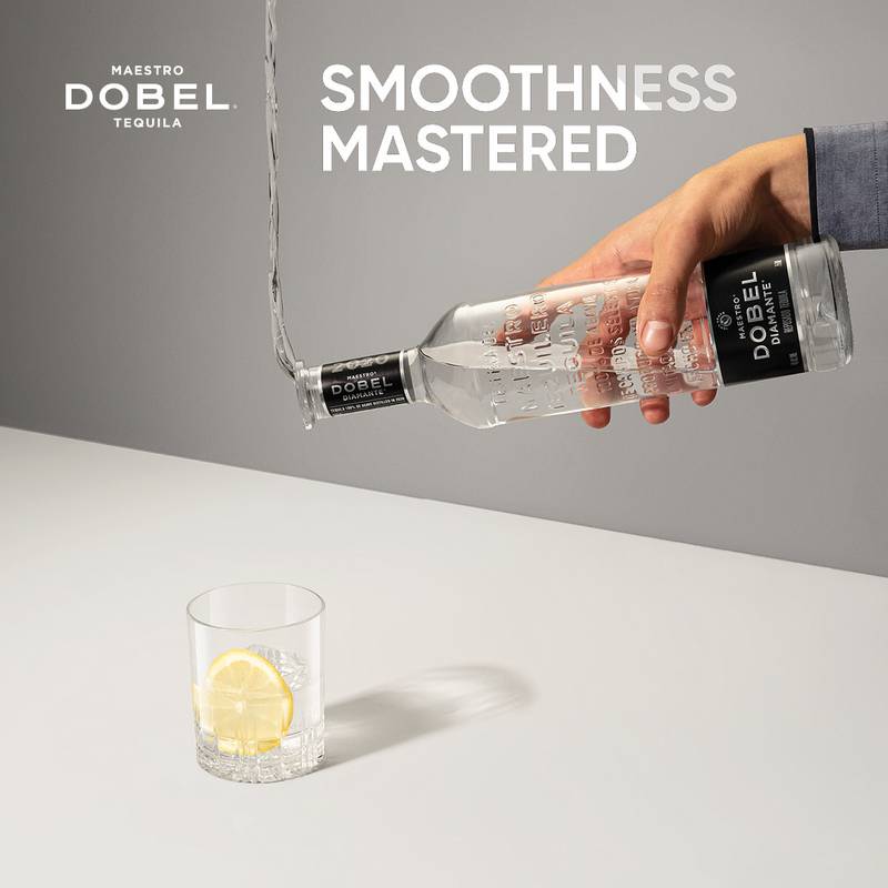 Maestro Dobel Diamante Tequila Cristalino 750ml (80 Proof
