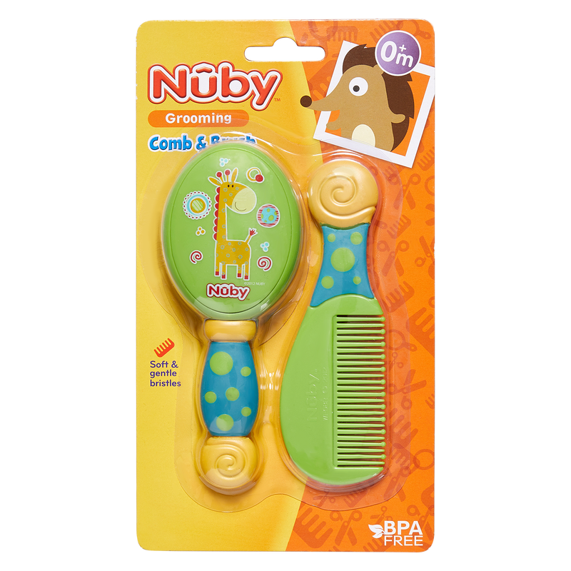 Nuby Brush & Comb Set