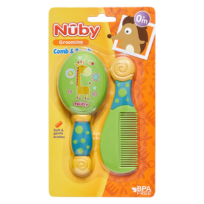 Nuby Brush & Comb Set