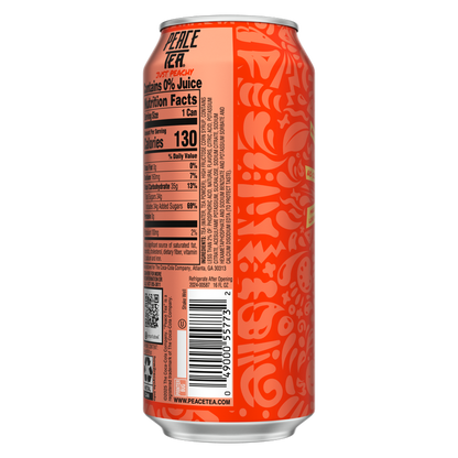 Peace Tea Just Peachy 16oz Can