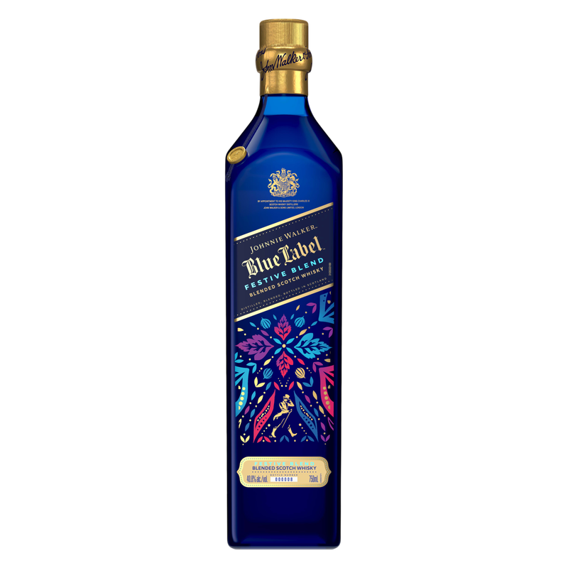 Johnnie Walker Blue Label Festive Blend Limited Edition Design 2026, 750 mL