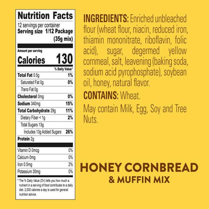 Krusteaz Honeybread Cornbread Mix 15oz