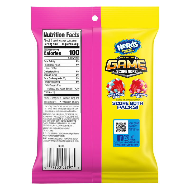 Nerds Gummy Cluster Cherry Lemonade, 5 oz