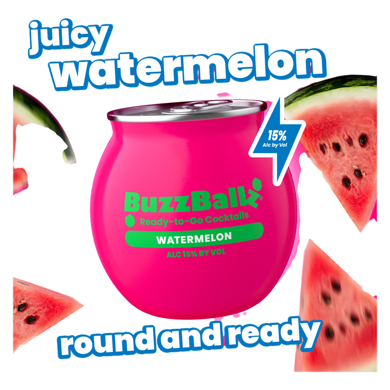Buzzballz Chillers Watermelon 187ml 15% ABV