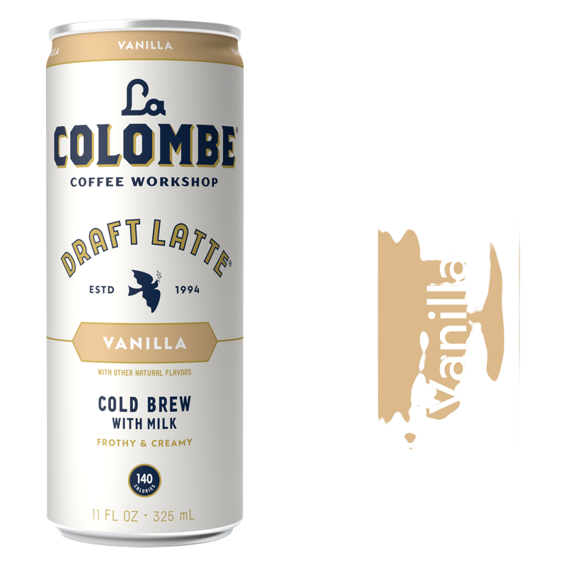 La Colombe Vanilla Draft Latte 11oz Can