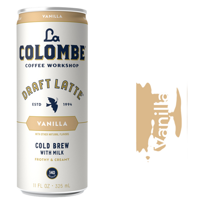 La Colombe Vanilla Draft Latte 11oz Can