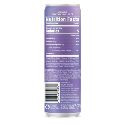Gorgie x Gopuff Cosmic Berry Energy Drink 12oz Can