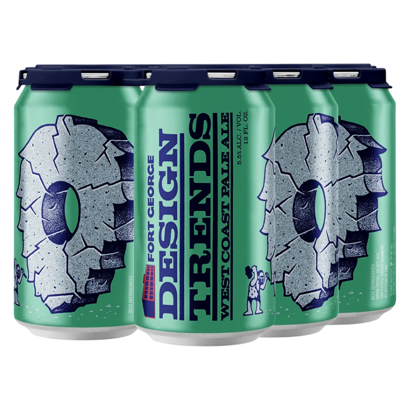 Fort George Design Trends West Coast Pale Ale 6pk Can