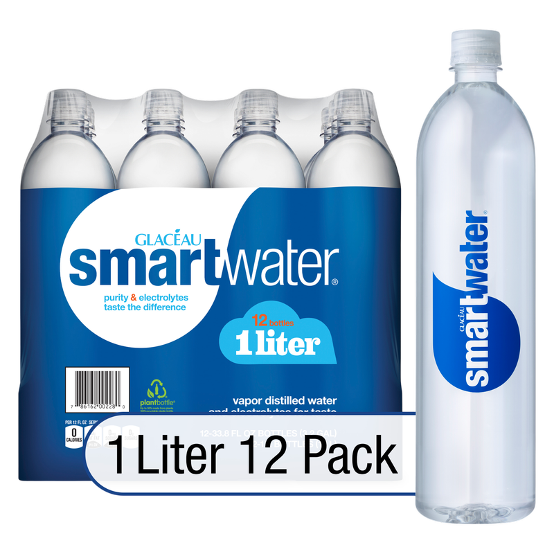 smartwater 12pk 1L Btl