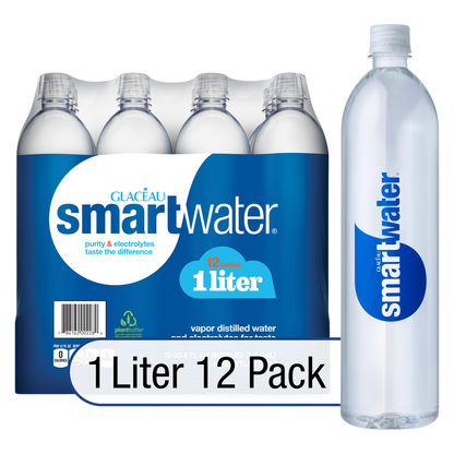 smartwater 12pk 1L Btl