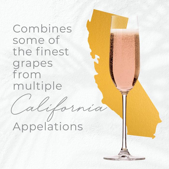 Korbel Sweet Rose California Champagne 750ml
