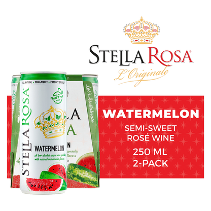 Stella Rosa Watermelon Semi-Sweet Rose Wine 2Pk/250 ml