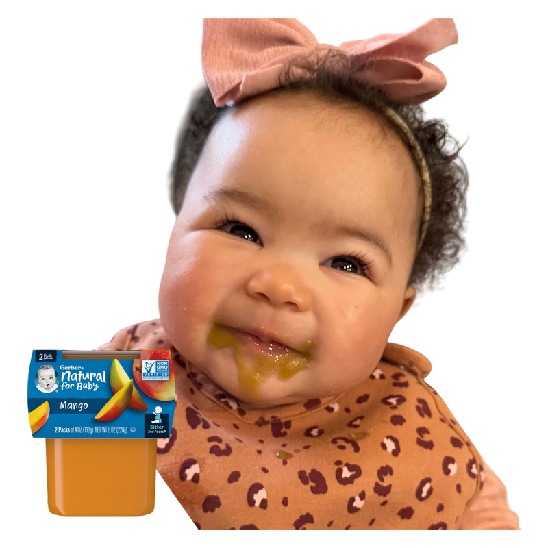 Gerber 2nd Foods Mango, 2-Pack