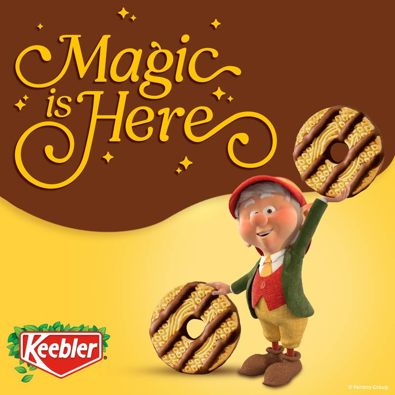 Keebler Fudge Stripes, Original Shortbread Cookies Coated in Keebler Fudge, 11.5 oz