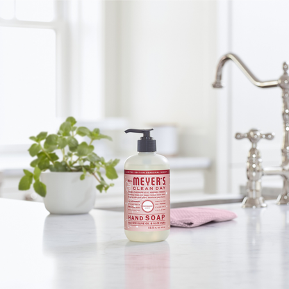 Mrs. Meyer's Clean Day Liquid Hand Soap, Peppermint Scent, 12.5 Ounce Bottle