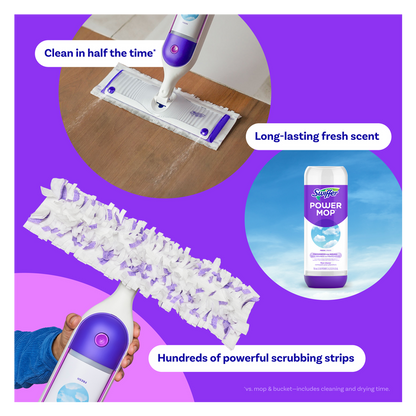 Swiffer PowerMop Multi-Surface Kit in Fresh Scent