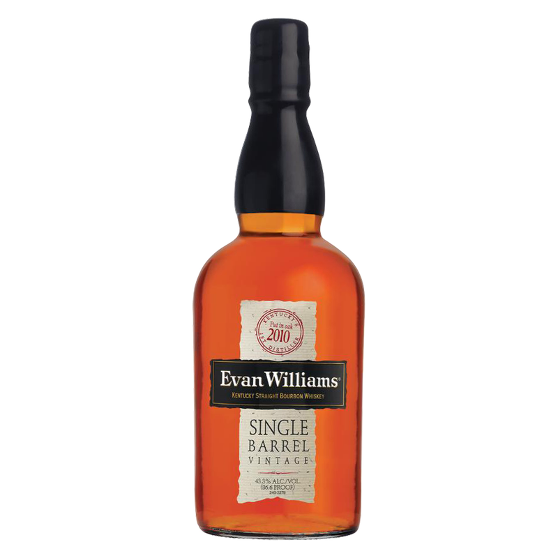Evan Williams Single Barrel Whiskey 750ml (86.6 Proof)