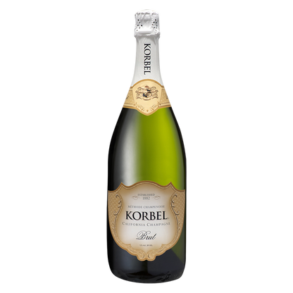 Korbel Brut California Champagne Sparkling Wine 1.5 Liter