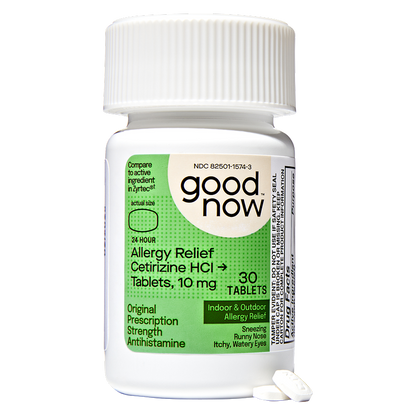 Goodnow 24-Hour Allergy Relief Cetirizine HCl 10mg 30ct