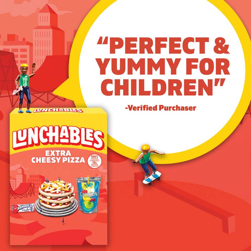 Lunchables Extra Cheesy Pizza with Capri Sun - 10.6oz