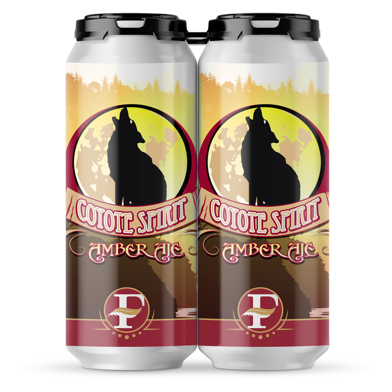 Feather Falls Coyote Spirit Amber Ale 4pk 16oz Can