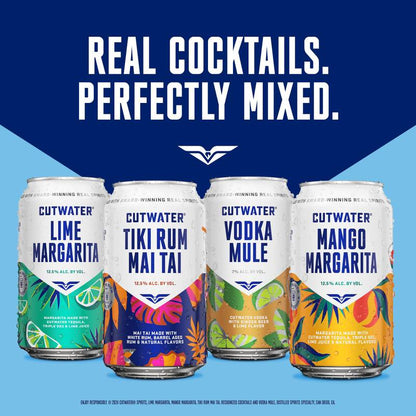 Cutwater Tiki Rum Punch 4pk 200ml