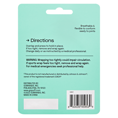 Goodnow Self-Adhering Sports Wrap 2" by 2.2yds
