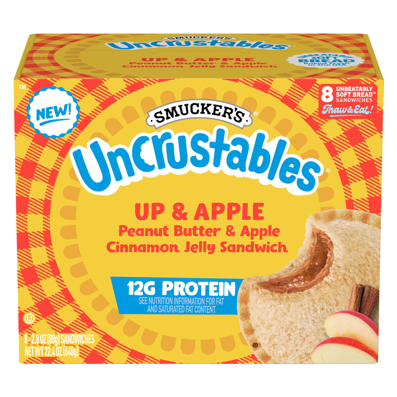 Smucker's Protein Uncrustables Up & Apple 8ct