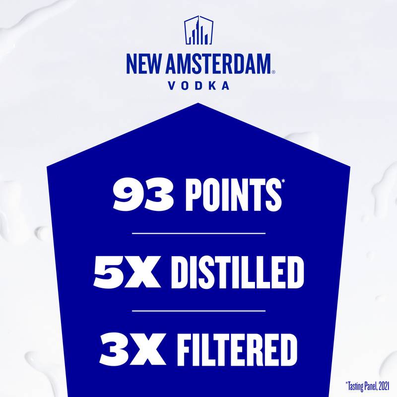 New Amsterdam Vodka 1.75L (80 Proof)