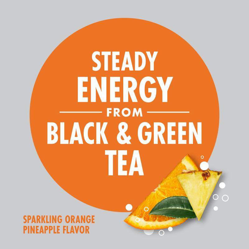 V8 Plus Energy Sparkling Orange Pineapple 4pk 11.5oz Can