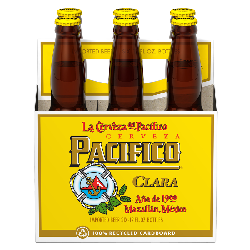 Pacifico 6pk 12oz Btl 4.4% ABV