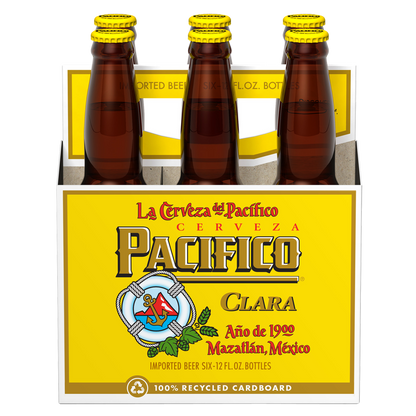 Pacifico 6pk 12oz Btl 4.4% ABV