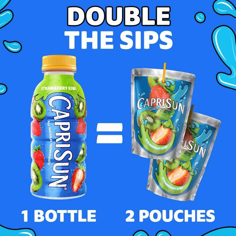 Capri Sun Strawberry Kiwi 12oz Btl