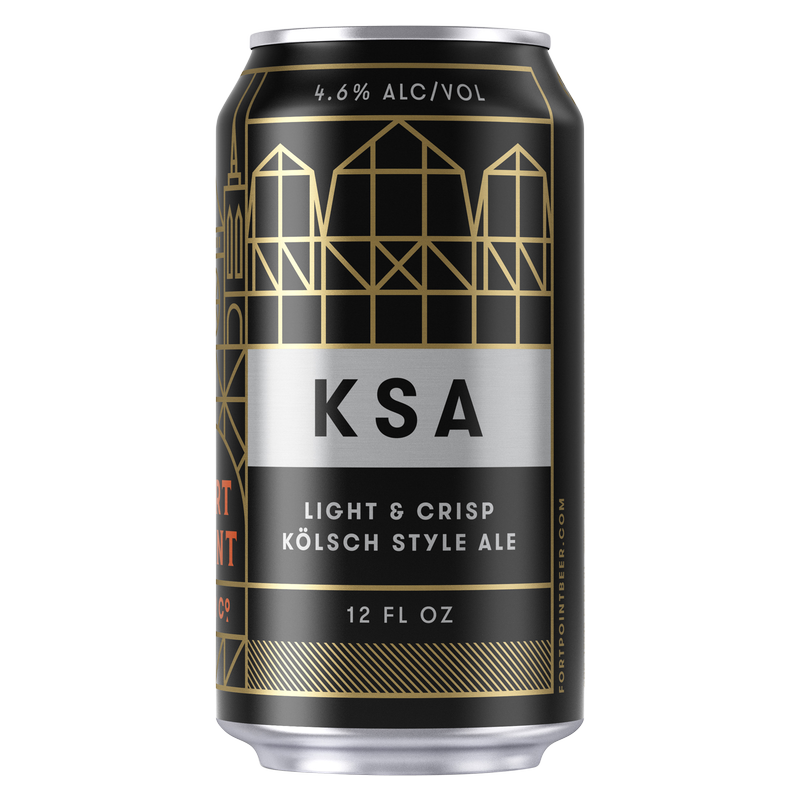 Fort Point KSA Kolsch 6pk 12oz Can