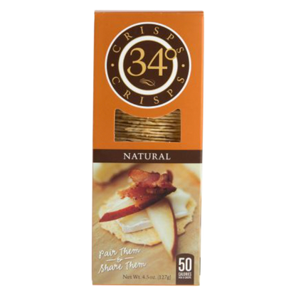 34 Degrees Natural Crackers 4.5oz