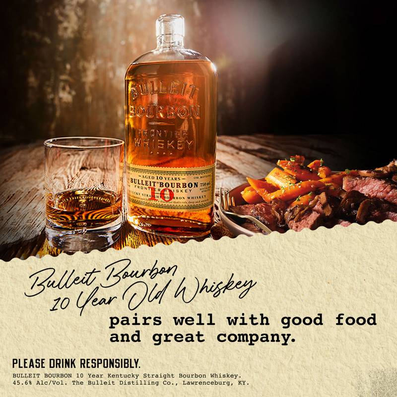 Bulleit 10 Yr Bourbon 750 Ml - Bulleit – BevMo!