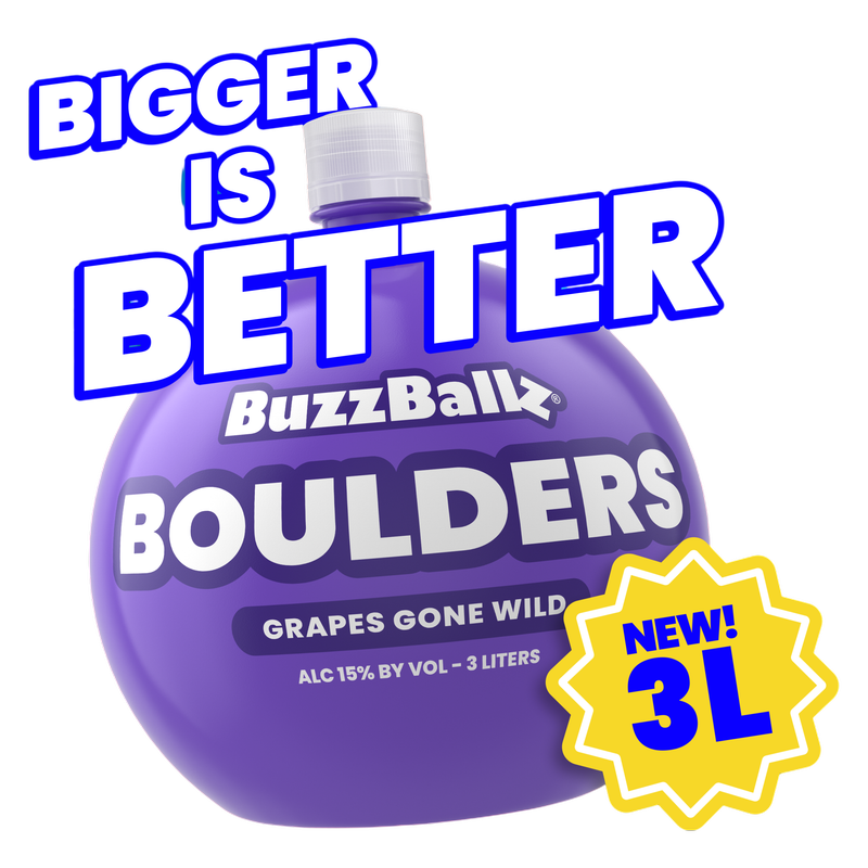 BuzzBallz Boulders Grapes Gone Wild 3L Bottle