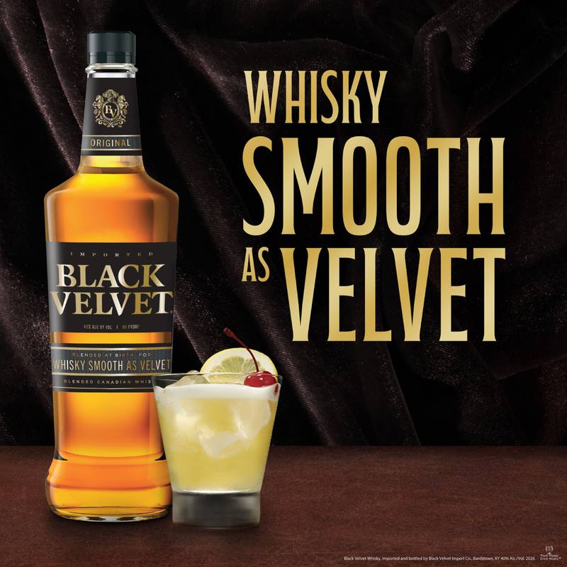Black Velvet Whiskey 375ml