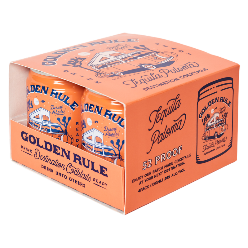 Golden Rule Tequila Paloma 4PK 100ML