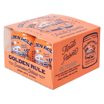 Golden Rule Tequila Paloma 4PK 100ML