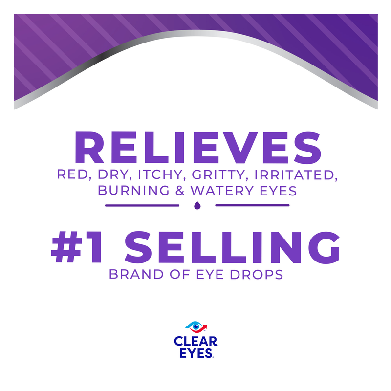 Clear Eyes Complete 7 Symptom Relief Eye Drops 0.5oz